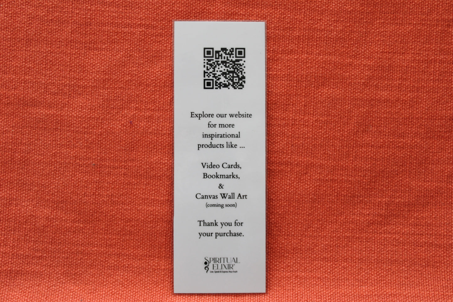 BOOKMARK 3 - "Y.O.U."