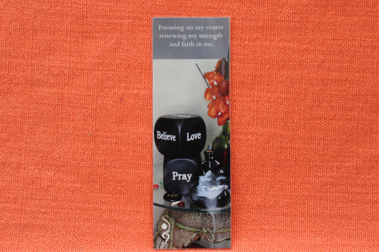 BOOKMARK 2 - "FOCUSING ON MY CENTER"